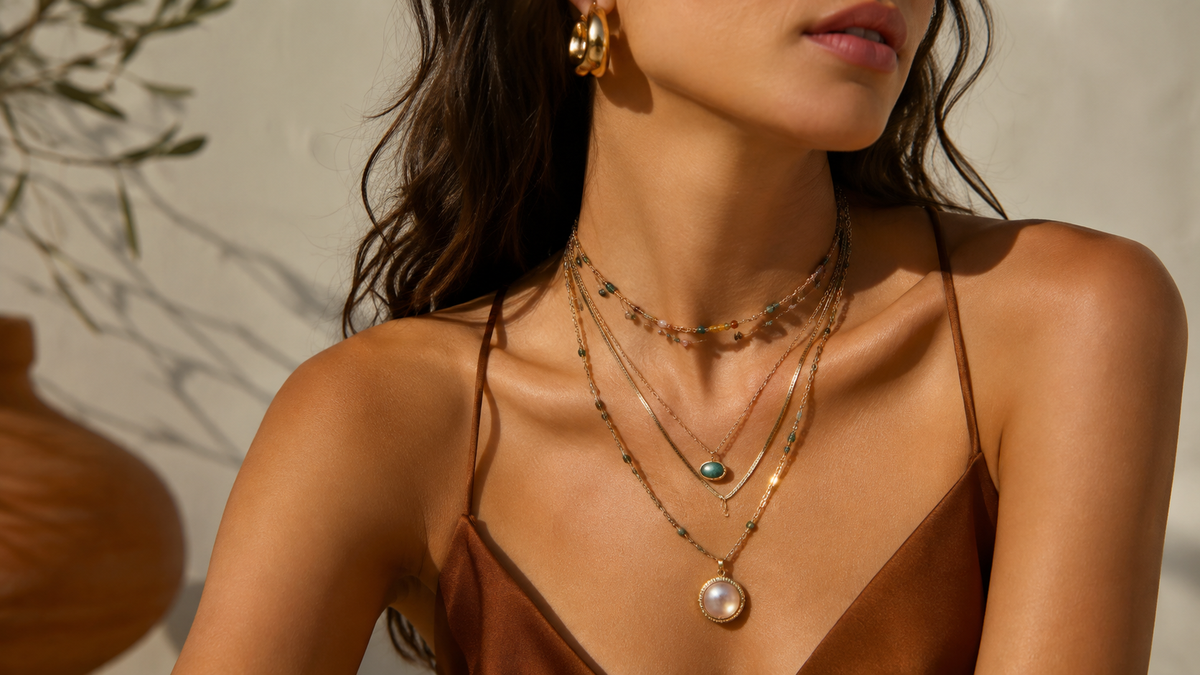 Como montar camadas de colares que valorizam qualquer look