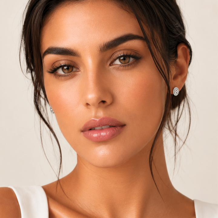 BRINCO SERAPHINE DE PRATA 925 E MOISSANITE (B060204)