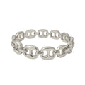 BRACELETE LIEN - BANHADO A RÓDIO BRANCO