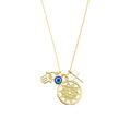COLAR GUARDIÕES DE LUZ - BANHADO A OURO 18K
