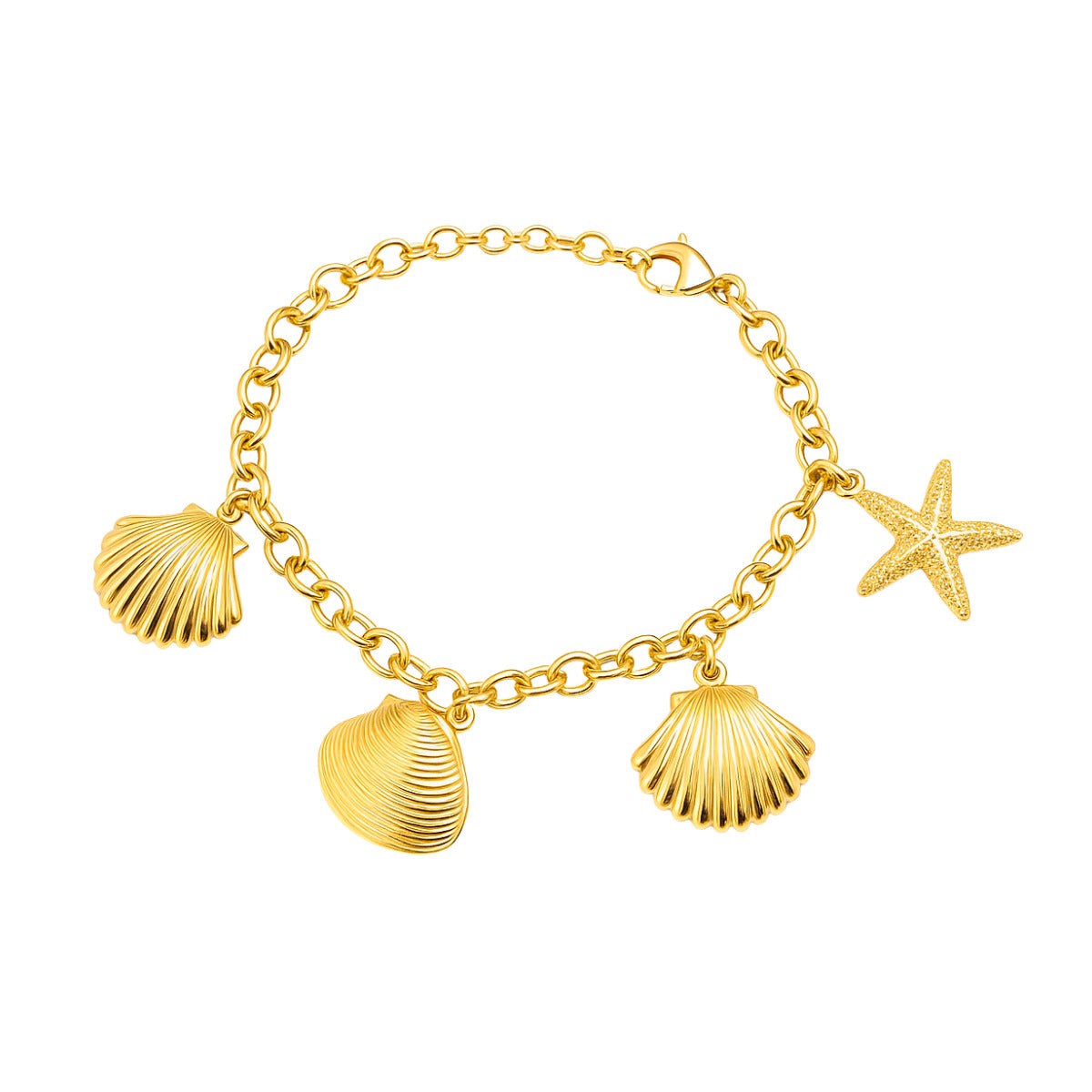 PULSEIRA SEREIA - BANHO OURO