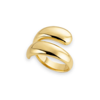 ANEL ENCONTRO MARCADO - REVESTIDO A OURO 18K