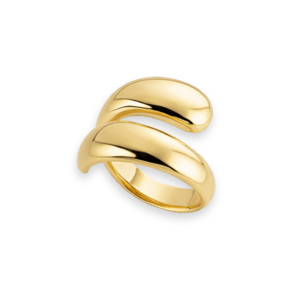 ANEL ENCONTRO MARCADO - REVESTIDO A OURO 18K