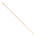 PULSEIRA RIVIERA CATHERINE - BANHADO À OURO 18K