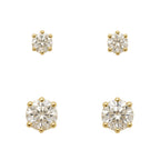 BRINCO PONTO DE LUZ DUPLO - REVESTIDO A OURO 18K