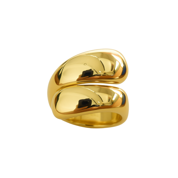 ANEL ENCONTRO MARCADO - REVESTIDO A OURO 18K