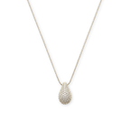 COLAR GOTA PRECIOSA - REVESTIDO A RÓDIO BRANCO
