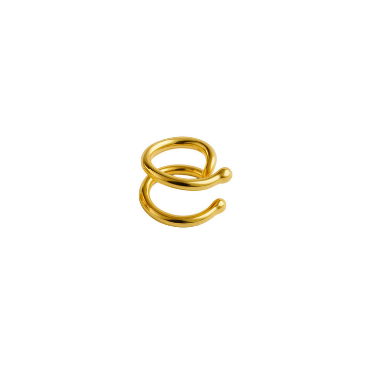 EAR CUFF SINTONIA - REVESTIDO A OURO