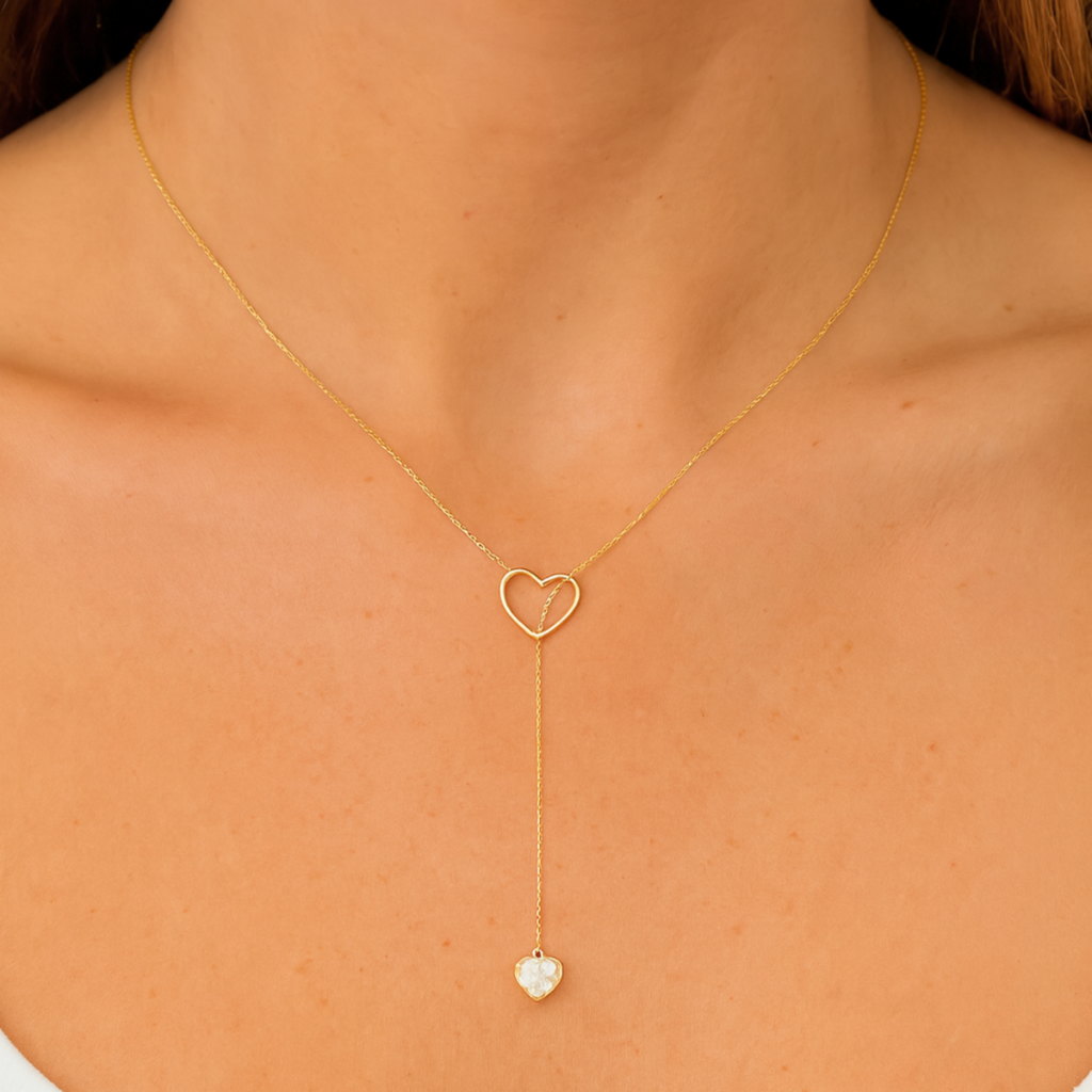 COLAR SUTIL AMOR - REVESTIDO A OURO 18K