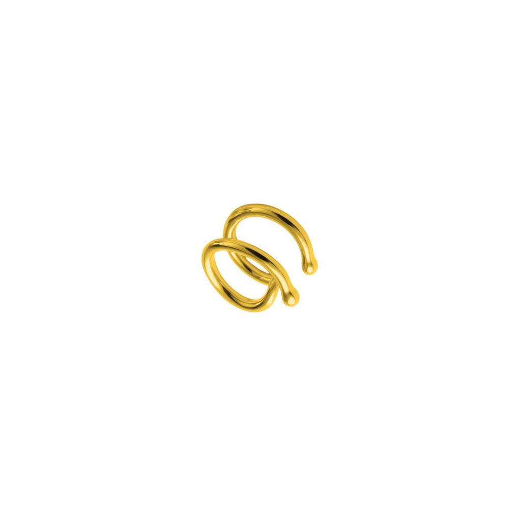EAR CUFF SINTONIA - REVESTIDO A OURO