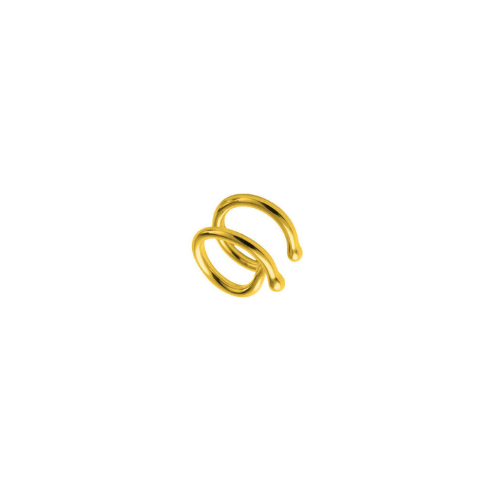EAR CUFF SINTONIA - REVESTIDO A OURO