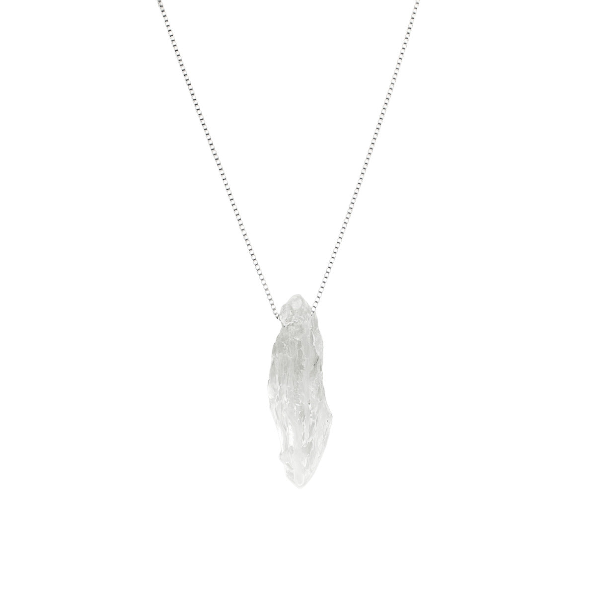 GARGANTILHA DE PRATA 925 COM QUARTZO