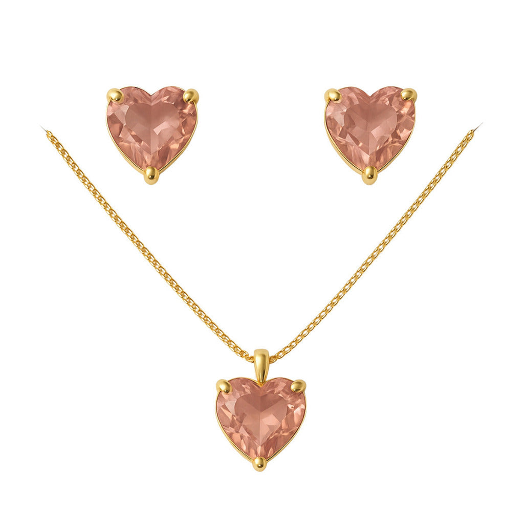 CONJUNTO DOCE ENCANTO - REVESTIDO A OURO 18K