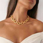 COLAR AURUM - BANHADO OURO 18K