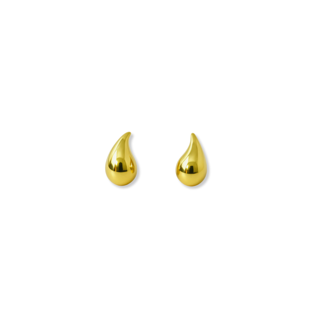 BRINCO PINGO SUTIL - REVESTIDO A OURO 18K