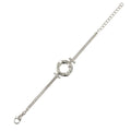 PULSEIRA HALO - REVESTIDA A RÓDIO 18K