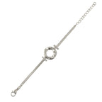 PULSEIRA HALO - REVESTIDA A RÓDIO 18K