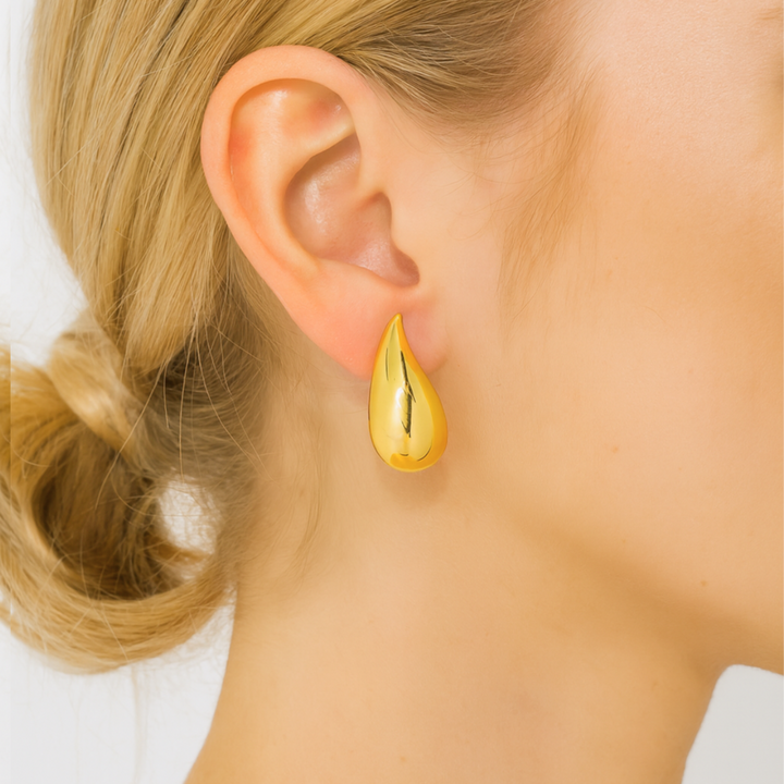 BRINCO PINGO NOBRE - REVESTIDO A OURO 18K