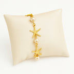 PULSEIRA DOCE MAR - BANHADA A OURO 18K