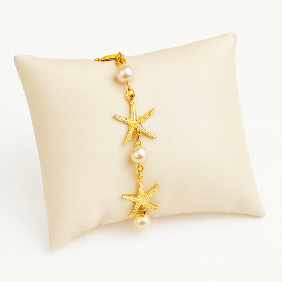 PULSEIRA DOCE MAR - BANHADA A OURO 18K
