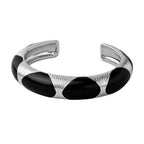 BRACELETE ROYALE - BANHADO A RÓDIO BRANCO