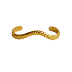 EAR CUFF VENTO LEVE - REVESTIDO A OURO 18K