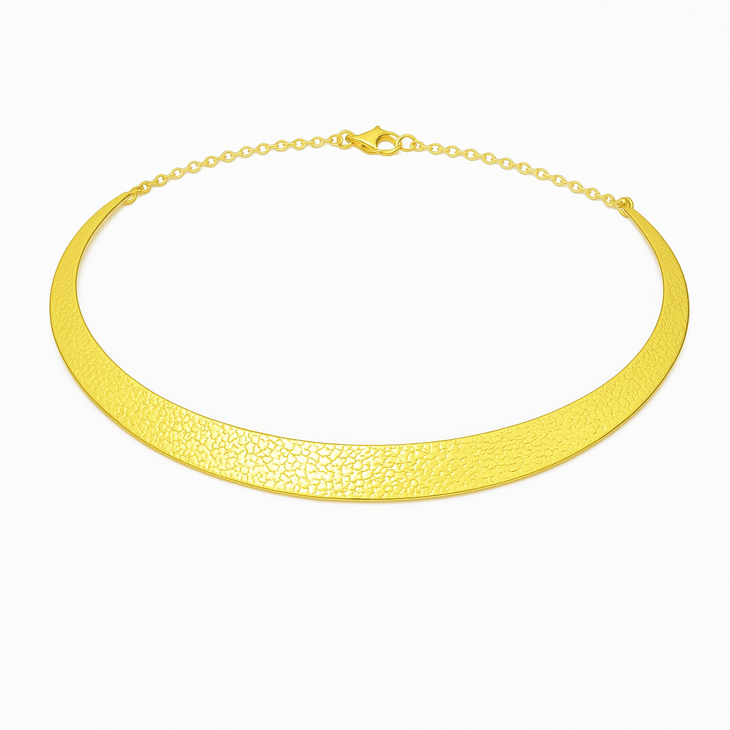 CHOKER ECLIPSE - REVESTIDO A OURO 18K