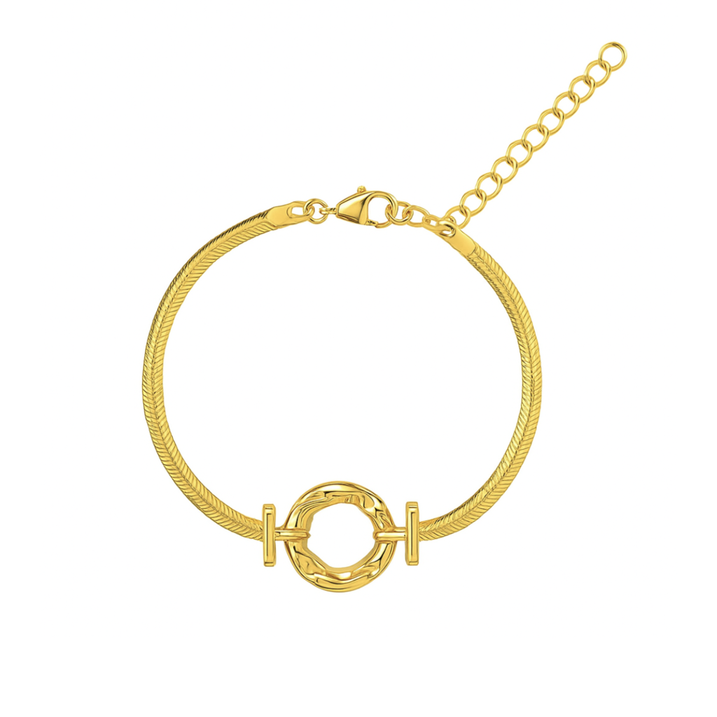 PULSEIRA HALO - REVESTIDA A OURO 18K