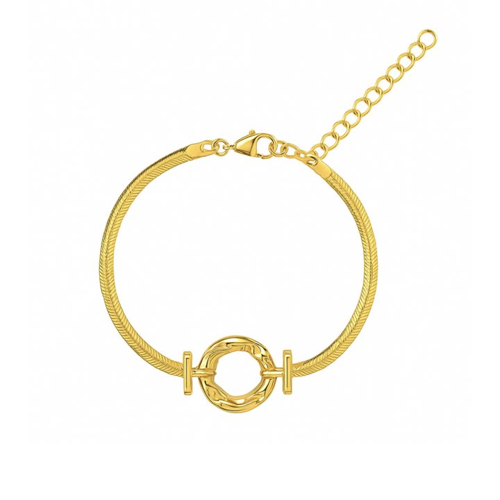 PULSEIRA HALO - REVESTIDA A OURO 18K