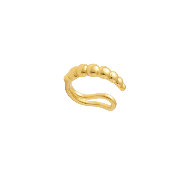 EAR CUFF DOCE RAMO - REVESTIDO A OURO 18K