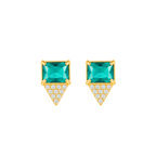 BRINCO LUZ DO OLHAR - REVESTIDO A OURO 18K