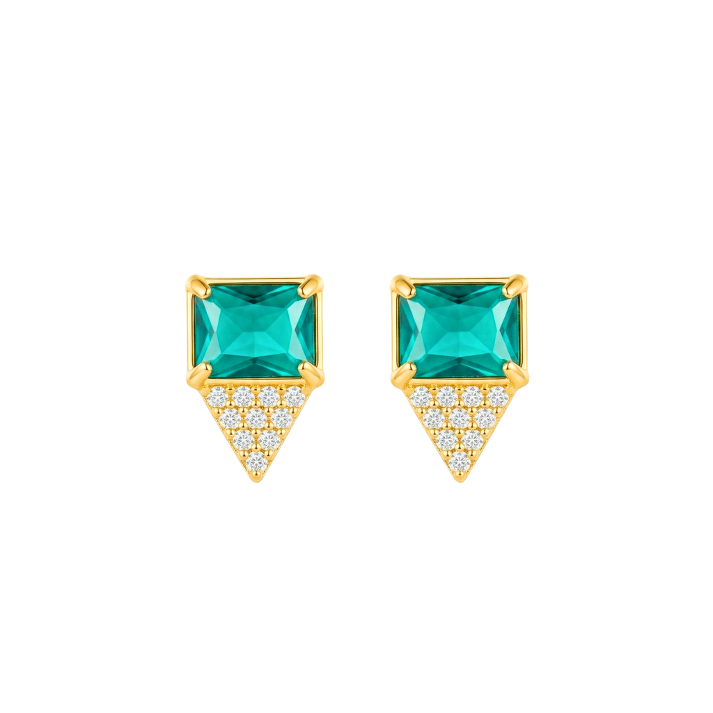 BRINCO LUZ DO OLHAR - REVESTIDO A OURO 18K