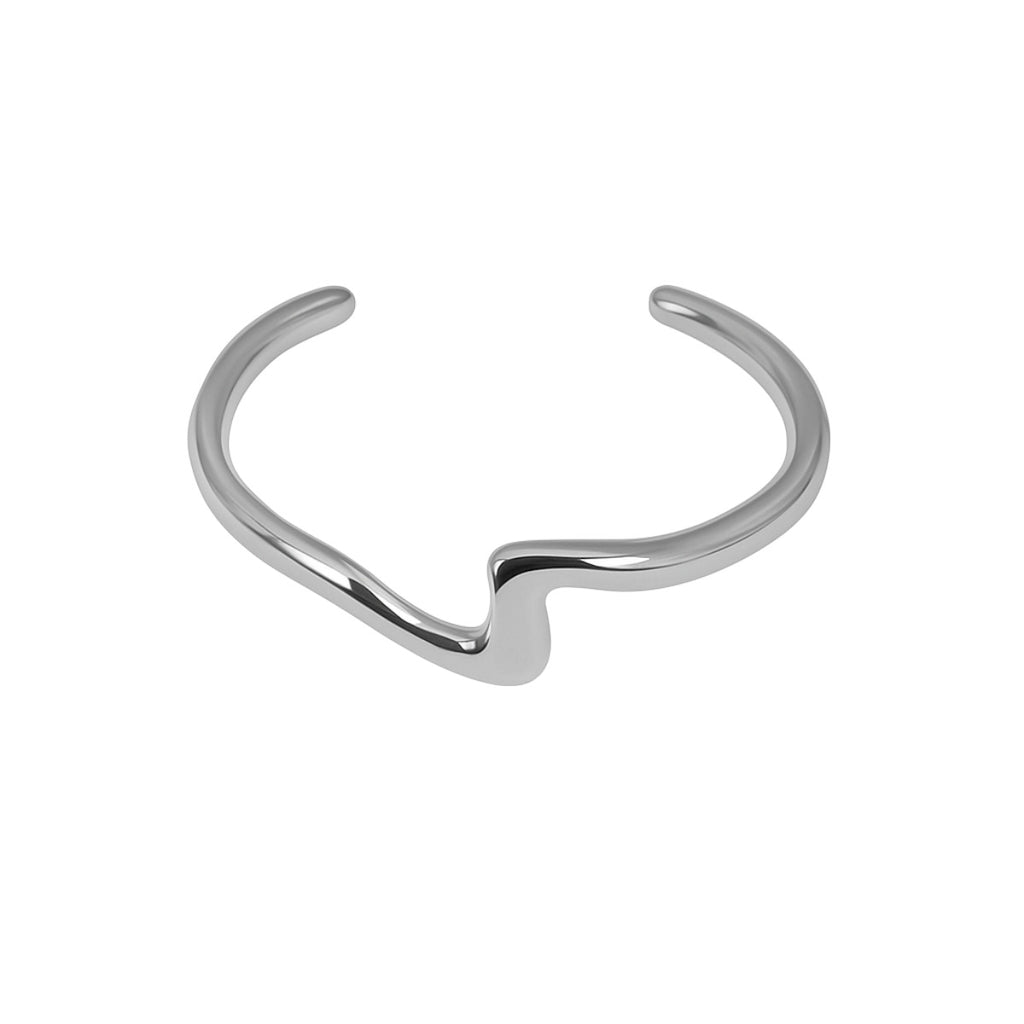 BRACELETE RIO BRAVO -BANHADO A RÓDIO BRANCO