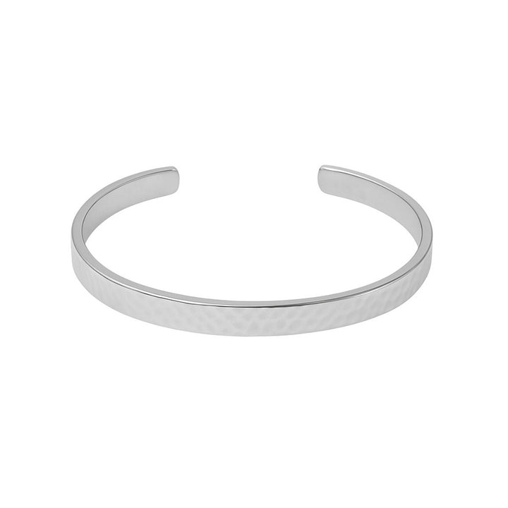 BRACELETE SOLARI - REVESTIDO A RÓDIO BRANCO