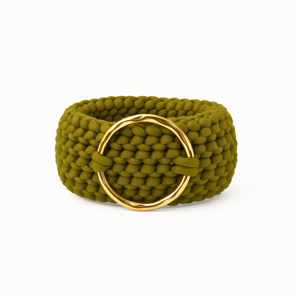 PULSEIRA TRAMA SOLE - BANHADO A OURO