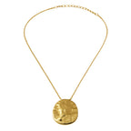 COLAR ESSENCIA FORJADA - REVESTIDO A OURO 18K