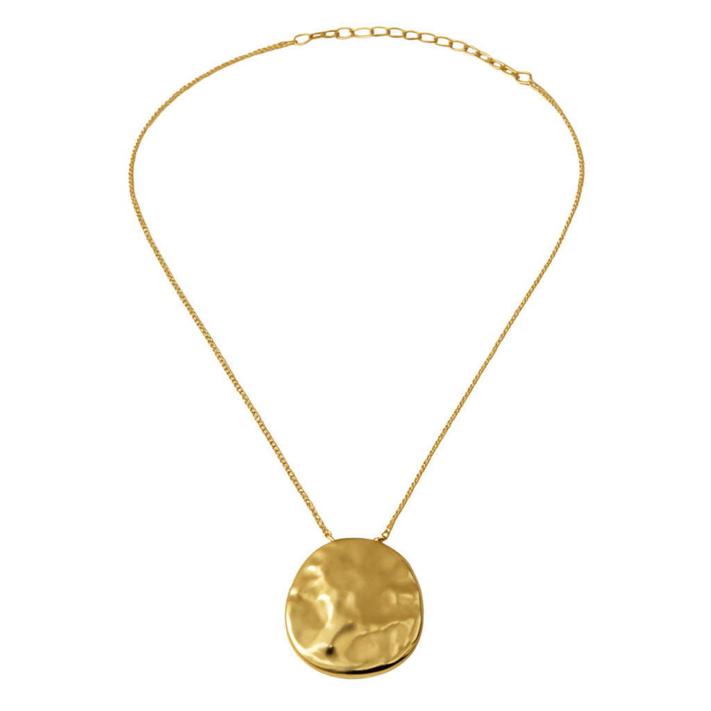 COLAR ESSENCIA FORJADA - REVESTIDO A OURO 18K