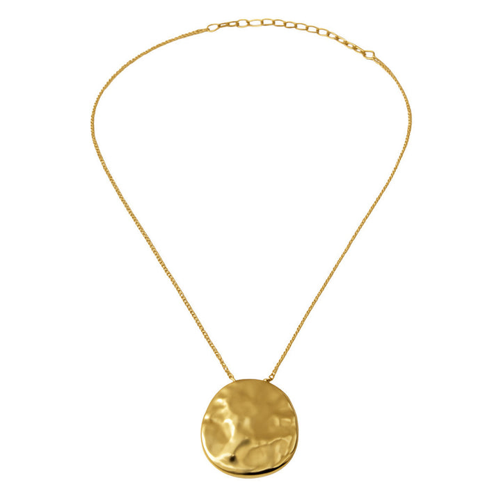 COLAR ESSENCIA FORJADA - REVESTIDO A OURO 18K