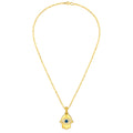 COLAR LUZ DE HANSÁ - BANHADO A OURO 18K
