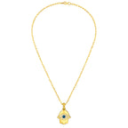 COLAR LUZ DE HANSÁ - BANHADO A OURO 18K