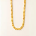 COLAR MALHA REAL - REVESTIDO A OURO 18K