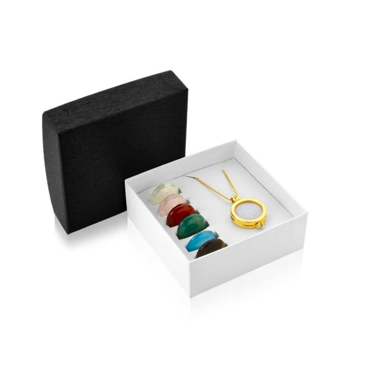 CONJUNTO RELICÁRIO - BANHO OURO
