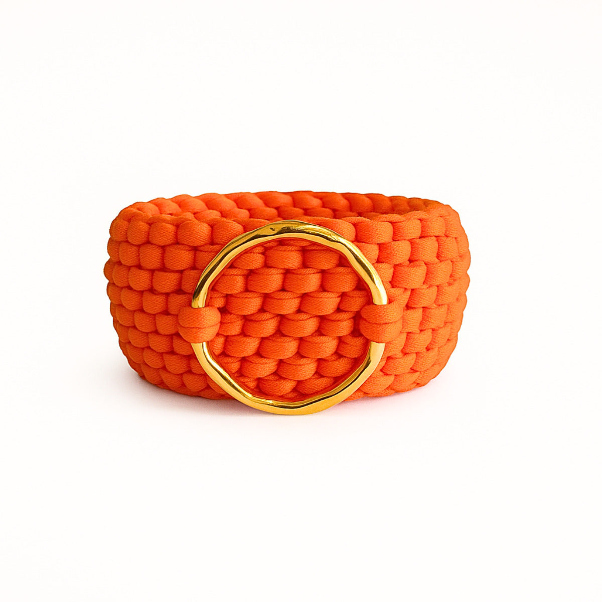 PULSEIRA TRAMA SOLE - BANHADO A OURO