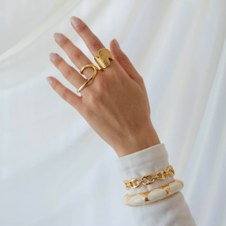 BRACELETE ROYALE - REVESTIDO A OURO 18K