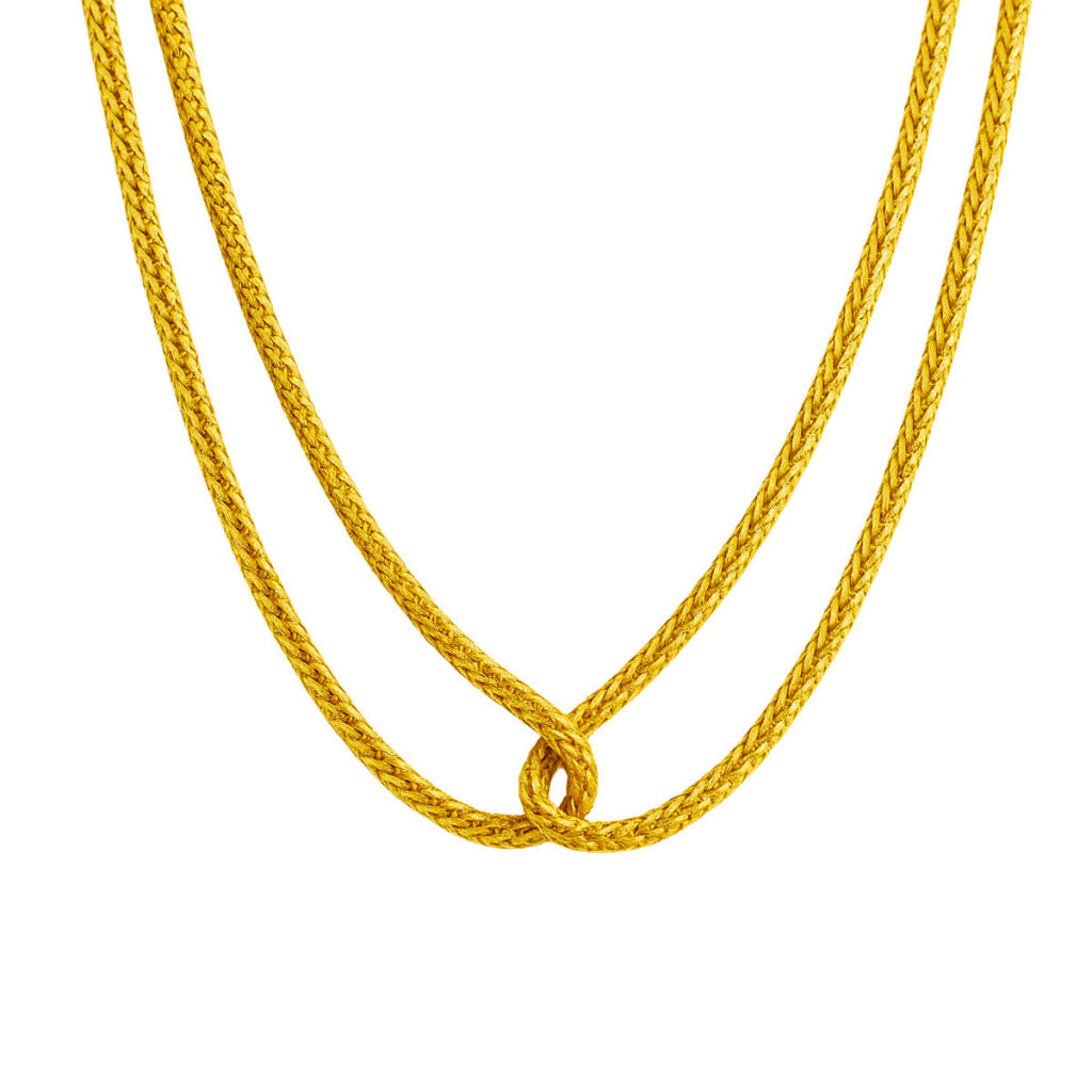 COLAR CONEXÃO ESSENCIAL - REVESTIDO A OURO 18K
