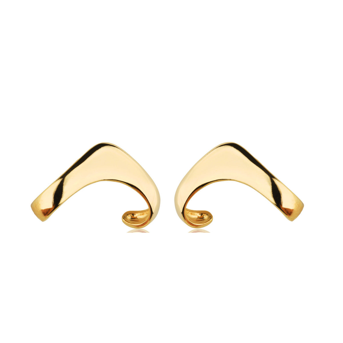 BRINCO PINCELADA - BANHO OURO