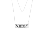 COLAR BOHO DE PRATA 925