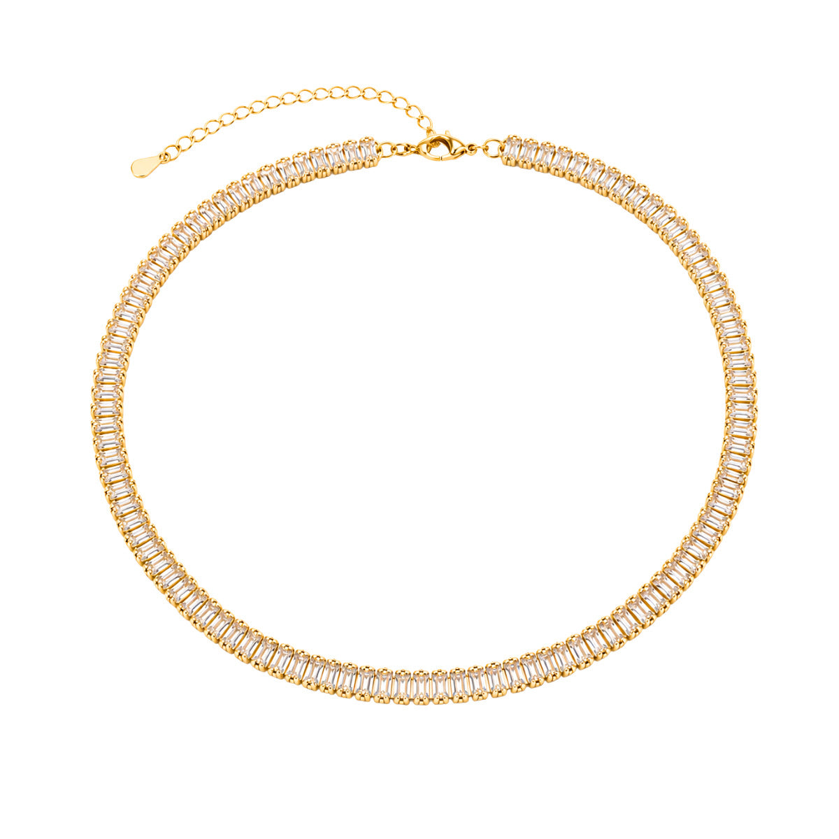 COLAR RIVIERA FLORENCE - BANHADO À OURO 18K