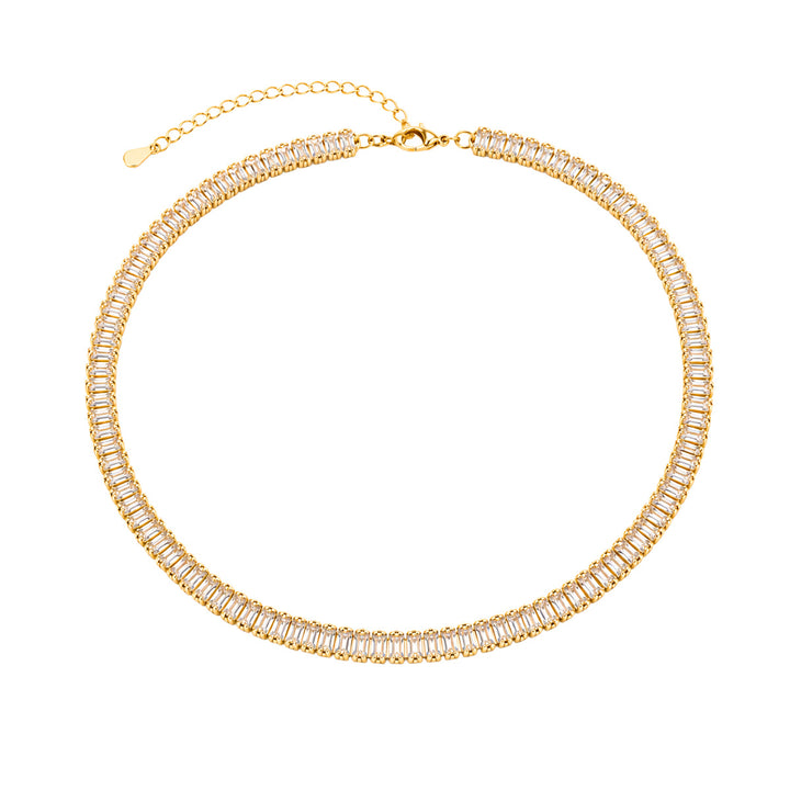 COLAR RIVIERA FLORENCE - BANHADO À OURO 18K