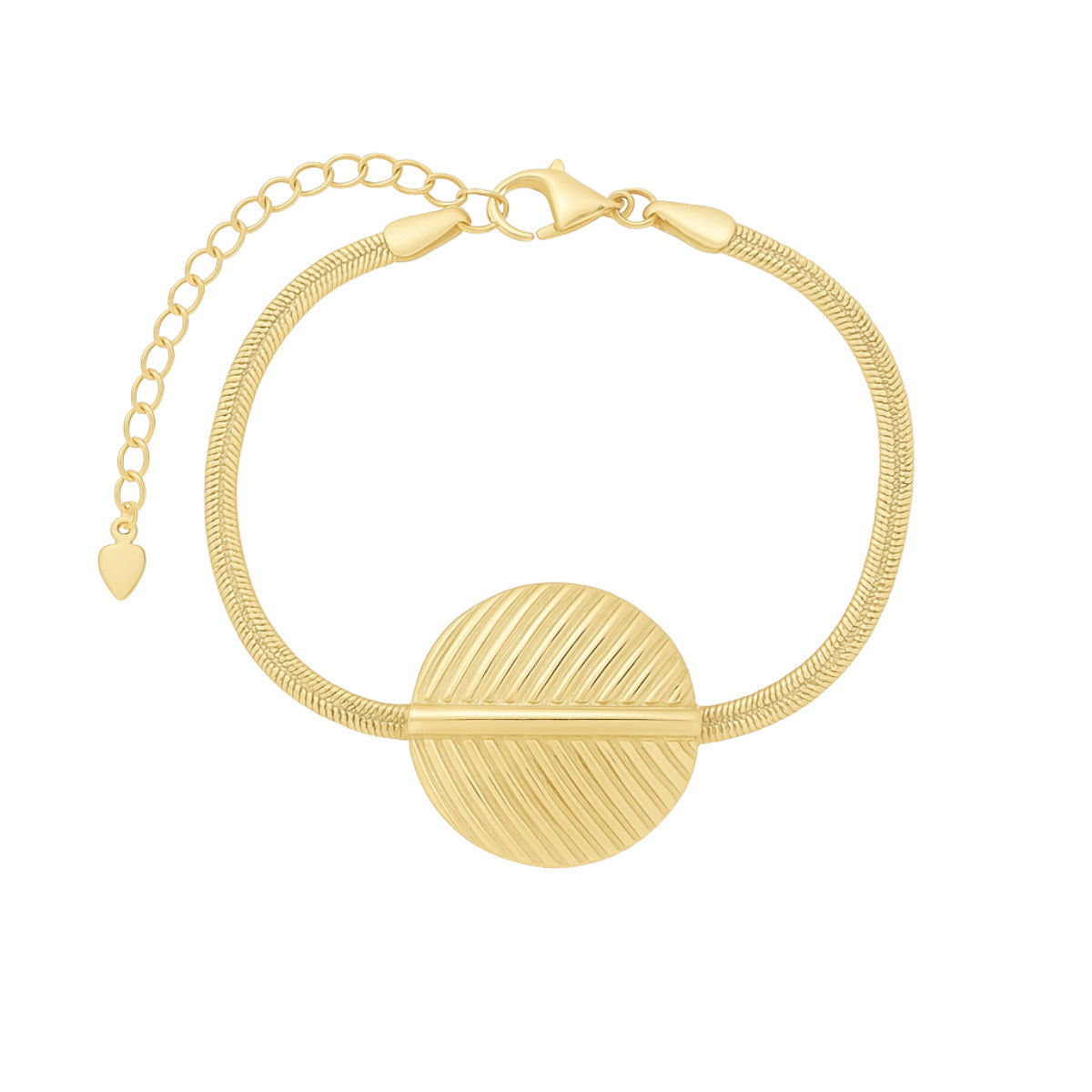 PULSEIRA FOLHA VIVA - BANHO OURO
